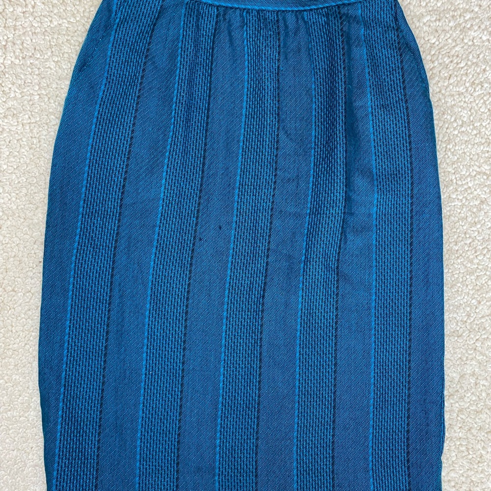 Vintage 80’s pencil skirt in blue